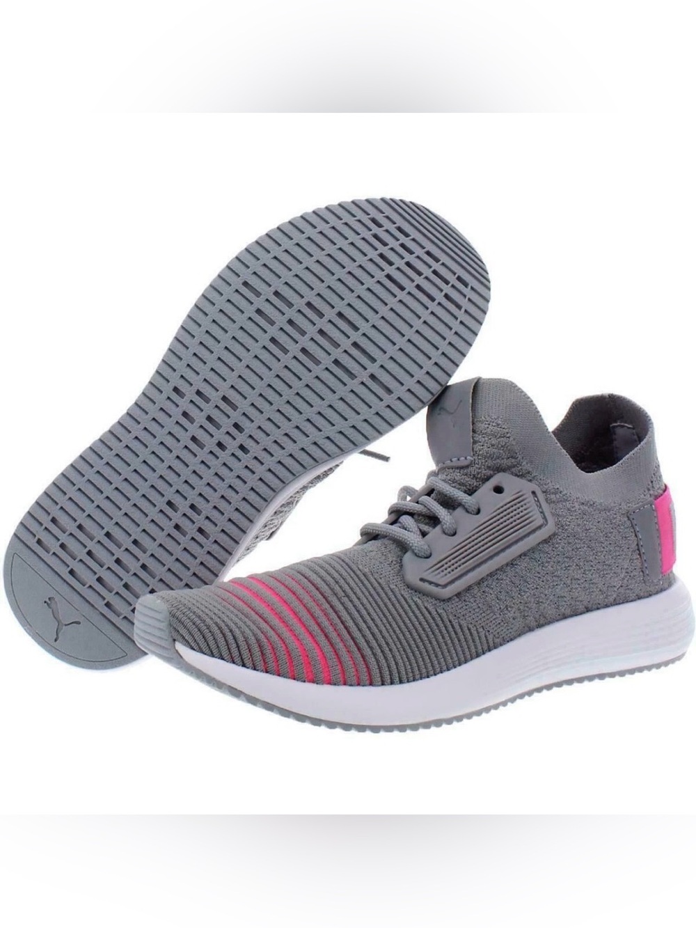 ✨🆕PUMA UPRISE COLOR SHIFT sneakers, NEW NO BOX, in gray & hot pink. Size 9